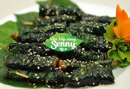 Ngon mê ly với Bò cuốn lá lốt. Ngon không cưỡng nổi.